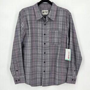 Marmot NEW Men's Small Fairfax Novelty‎ Heathered Lightweight Flannel Dark Steel